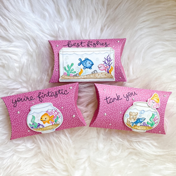 Fintastic Friends Pillow Boxes