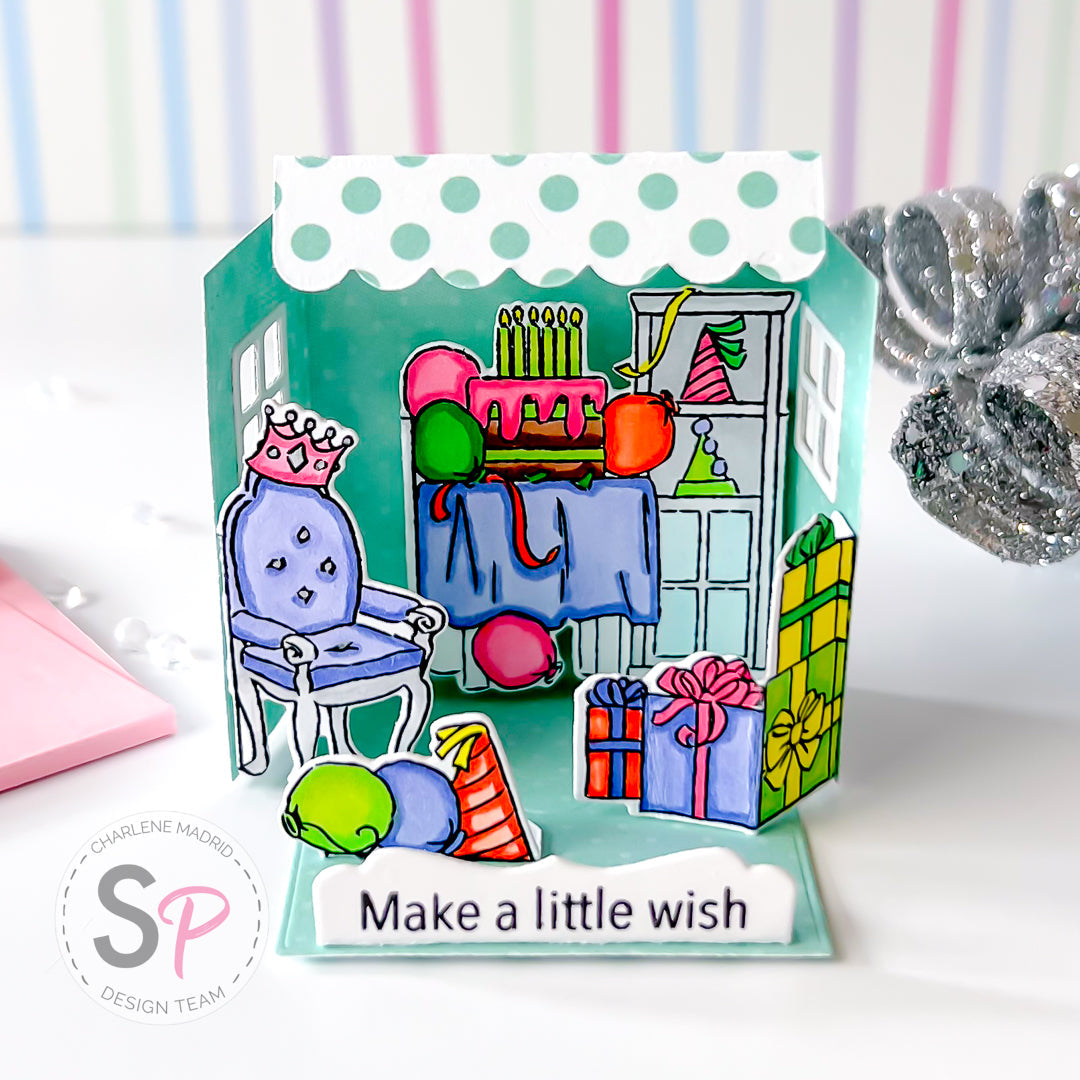 Art Impressions Matchbook Birthday Card