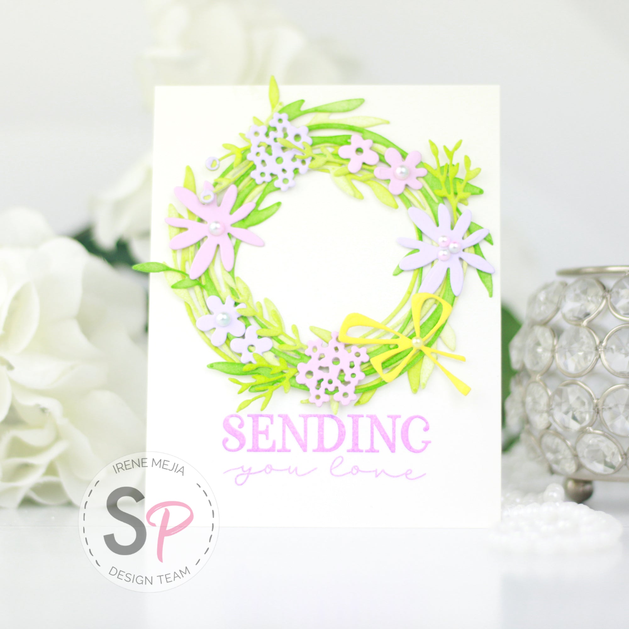 Sizzix - Vault Funky Floral Wreath