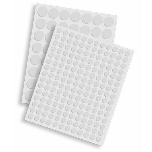 3L - Scrapbook Adhesives - 3D Foam Circles - White Mix-ScrapbookPal