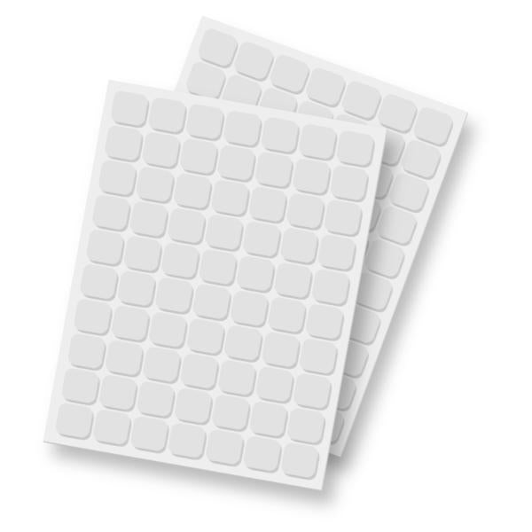 3L - Scrapbook Adhesives - 3D Foam Squares - White-ScrapbookPal