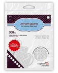 3L - Scrapbook Adhesives - 3D Foam Squares - White - Small-ScrapbookPal