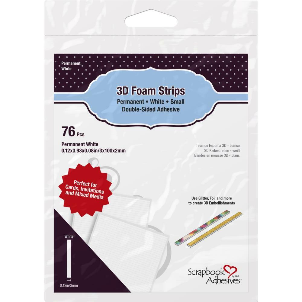 3L - Scrapbook Adhesives - 3D Foam Strips-ScrapbookPal