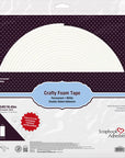 3L - Scrapbook Adhesives - Crafty Foam Tape - White, 54 ft-ScrapbookPal