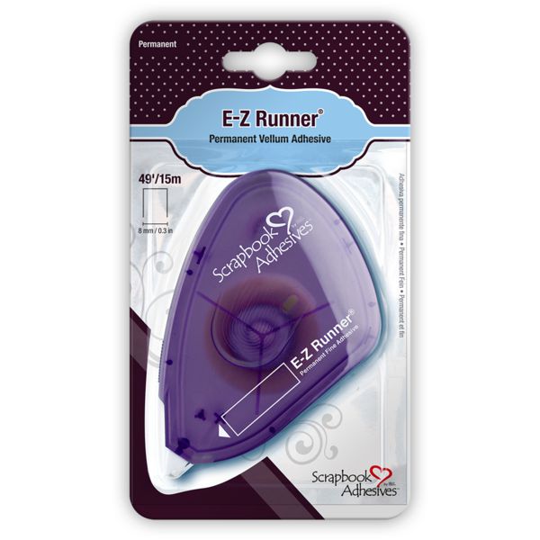 3L - Scrapbook Adhesives - E-Z Runner Vellum Tape-ScrapbookPal