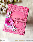 Altenew - 3D Embossing Folder - Blooming Doily Charm-ScrapbookPal