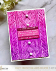 Altenew - 3D Embossing Folder - Cozy Sweater-ScrapbookPal