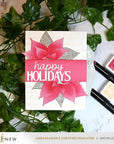 Altenew - 3D Embossing Folder & Dies - Lush Botanicals: Poinsettia-ScrapbookPal
