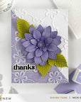 Altenew - 3D Embossing Folder - Lace Topped Petals-ScrapbookPal