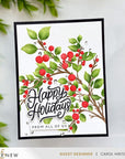 Altenew - 3D Embossing Folder - Lush Berry Branch-ScrapbookPal