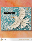 Altenew - 3D Embossing Folder - Piped Floral Lace-ScrapbookPal
