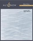 Altenew - 3D Embossing Folder - Ribbon Waves-ScrapbookPal