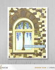 Altenew - 3D Embossing Folder & Stencils - Enchanted Castle Window-ScrapbookPal