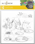 Altenew - 3D Embossing Folder & Stencils - Lilypad Dreams-ScrapbookPal