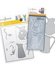 Altenew - 3D Embossing Folder & Stencils - Pitcher Vases-ScrapbookPal