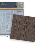 Altenew - 3D Embossing Folder - Textured Tiles-ScrapbookPal