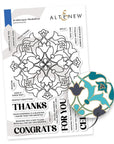 Altenew - Clear Stamps - Arabesque Medallion-ScrapbookPal