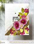 Altenew - Clear Stamps & Dies - Mini Delight: A Floral Congrats-ScrapbookPal