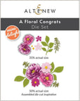 Altenew - Clear Stamps & Dies - Mini Delight: A Floral Congrats-ScrapbookPal