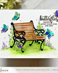Altenew - Clear Stamps & Dies - Mini Delight: Garden Bench-ScrapbookPal