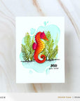 Altenew - Clear Stamps & Dies - Mini Delight: Graceful Seahorse-ScrapbookPal