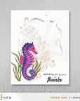Altenew - Clear Stamps & Dies - Mini Delight: Graceful Seahorse-ScrapbookPal