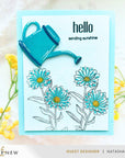 Altenew - Clear Stamps & Dies - Mini Delight: Watering Daisies-ScrapbookPal