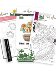Altenew - Clear Stamps, Dies & Stencils - Build-A-Garden: Radiant Blossoms-ScrapbookPal