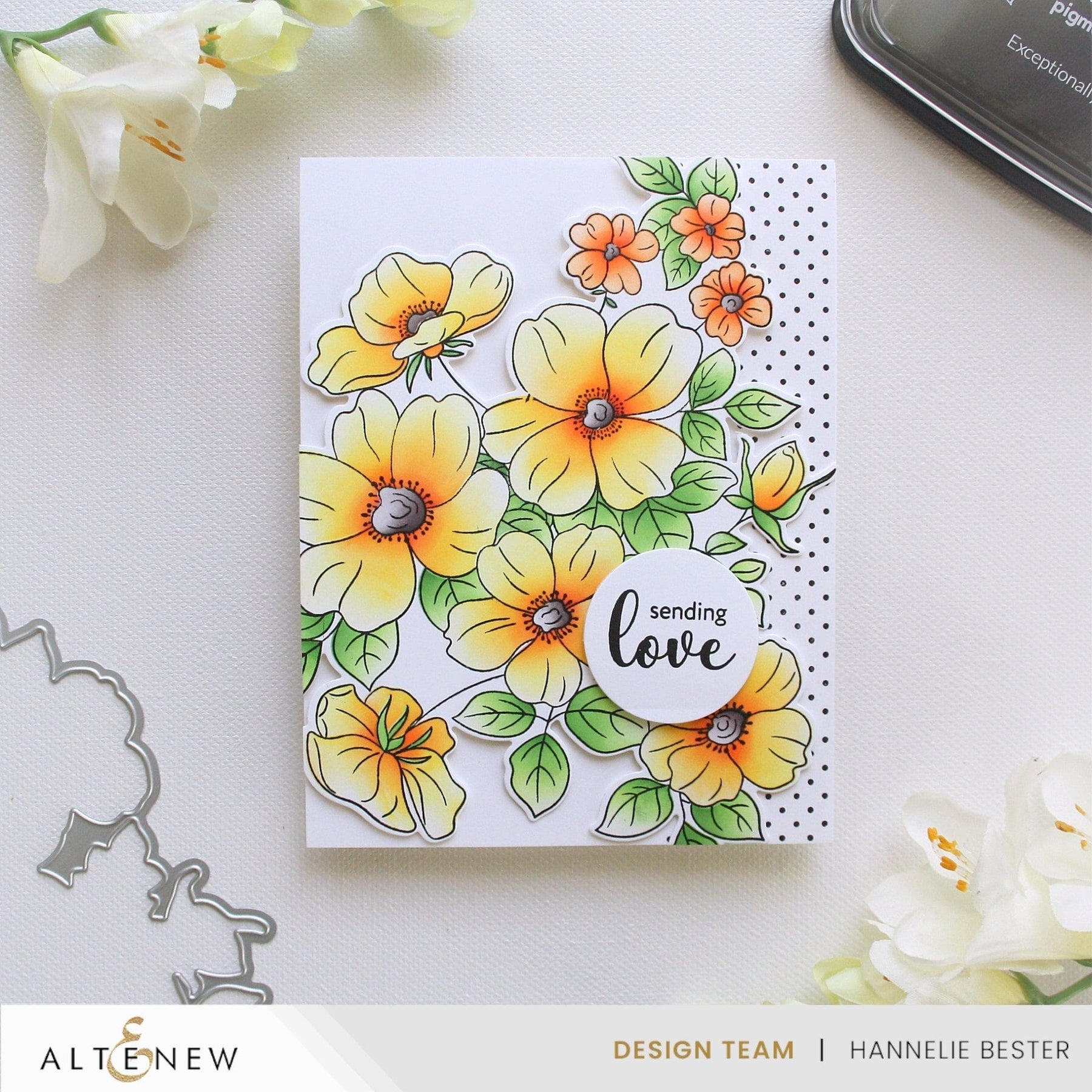Altenew - Clear Stamps - Flutter & Bloom – ScrapbookPal