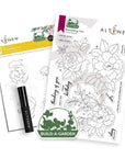 Altenew - Clear Stamps & Stencils - Build-A-Garden: Blossoming Trio-ScrapbookPal
