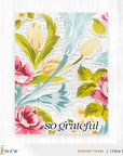 Altenew - Clear Stamps & Stencils - Build-A-Garden: Flourished Flora-ScrapbookPal