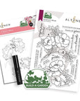 Altenew - Clear Stamps & Stencils - Build-A-Garden: Scripted in Bloom-ScrapbookPal