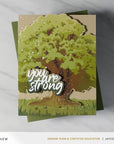 Altenew - Dies - Stencil Art: Strong Oak Add-On-ScrapbookPal