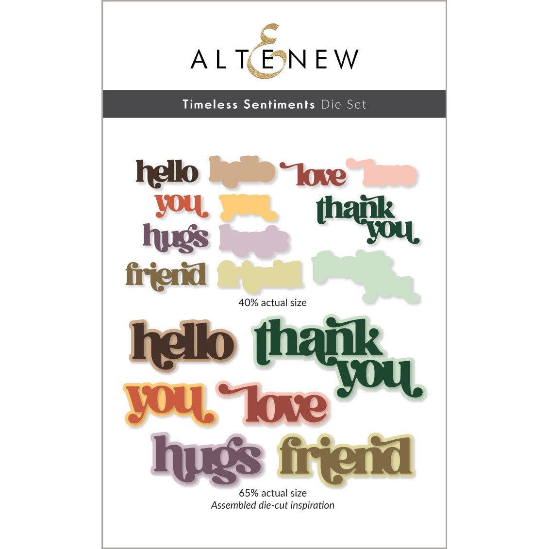 Altenew - Dies - Timeless Sentiments-ScrapbookPal
