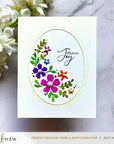 Altenew - Dies - Zero-Waste: Oval Serenity-ScrapbookPal
