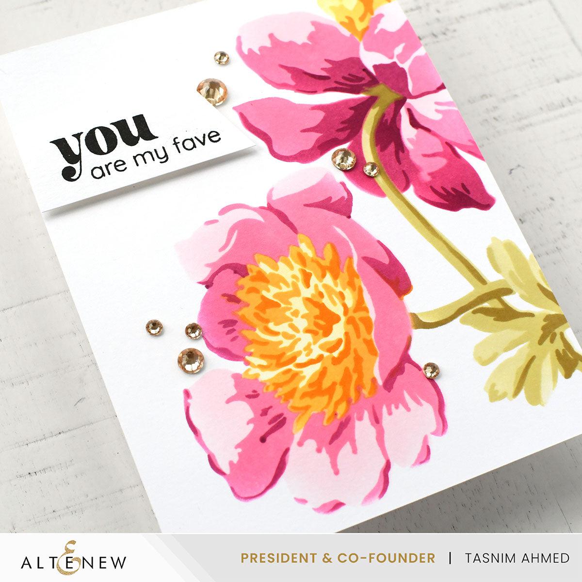 Altenew - Gem Sparkles - Sicilian Amber-ScrapbookPal