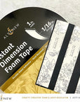 Altenew - Instant Dimension Foam Tape - 1/16" x 1" x 15m-ScrapbookPal