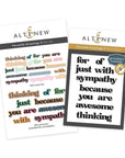 Altenew - Press Plates & Dies - Versatile Greetings 3 (Comfort Edition)-ScrapbookPal