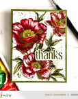 Altenew - Press Plates - Inked Poppies-ScrapbookPal