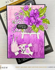 Altenew - Press Plates - One-Go: Solid Circular Sentiments-ScrapbookPal