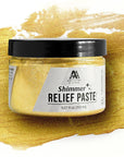 Altenew - Shimmer Relief Paste - Enchanted Gold-ScrapbookPal
