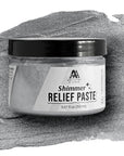 Altenew - Shimmer Relief Paste - Silver-ScrapbookPal