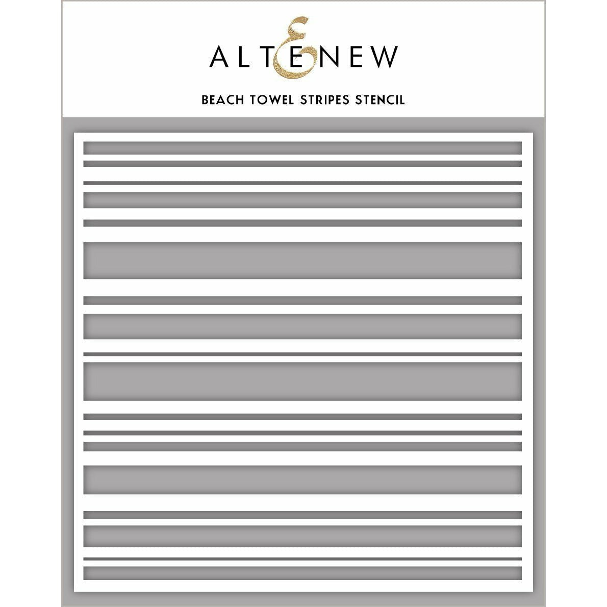 Altenew - Stencils - Beach Towel Stripes-ScrapbookPal