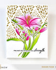 Altenew - Stencils - Flourishing Coral-ScrapbookPal