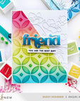 Altenew - Stencils - Luminous Diamond Rings-ScrapbookPal