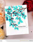 Altenew - Stencils - Lush Berry Branch-ScrapbookPal
