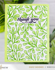 Altenew - Stencils - Modern Leaf Background-ScrapbookPal
