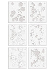 Altenew - Stencils - One-Go: Friendship Flowers-ScrapbookPal