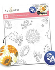 Altenew - Stencils - Stencil Art: Botanical Argyle-ScrapbookPal