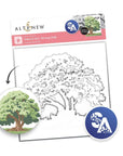Altenew - Stencils - Stencil Art: Strong Oak-ScrapbookPal